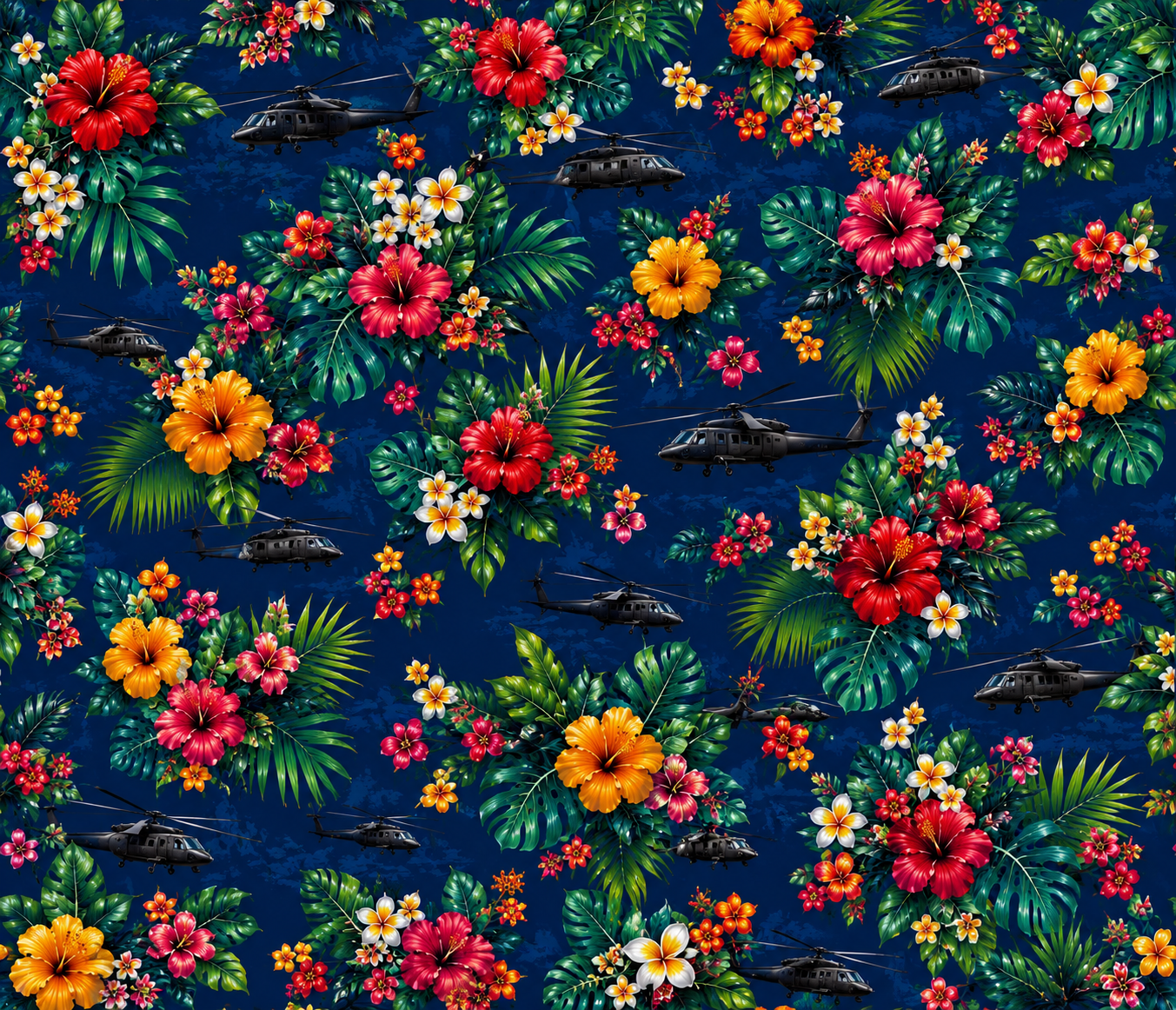 Blue Hawaiian — Custom Aircraft, Ship & Vehicle Party Sleeves