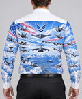 Air Force Patriotic Blue Collage