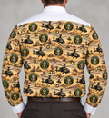 Custom Army Desert Vehicle Party Shirt