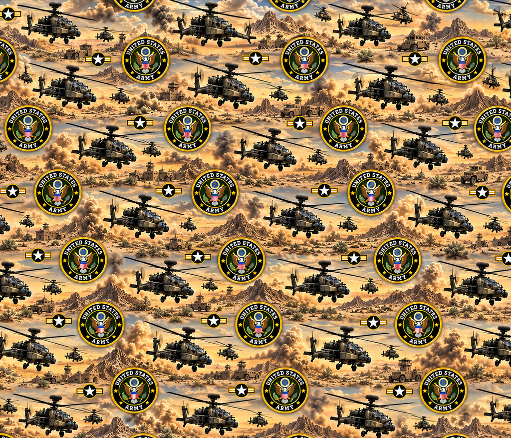Custom Army Desert Vehicle Party Shirt