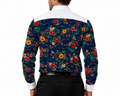 Hawaiian Blue | Custom Photo & Emblem Shirt