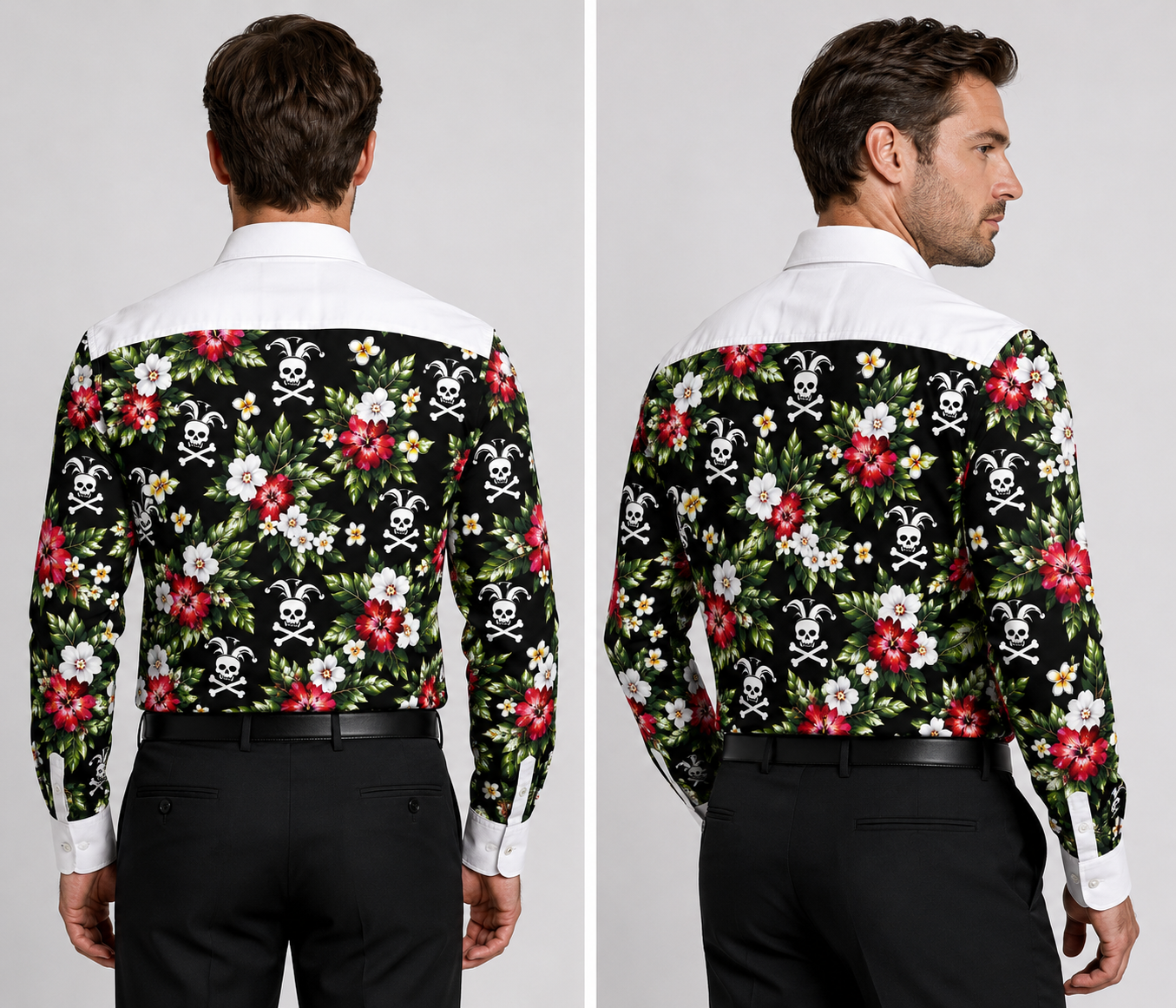Custom Photo Hawaiian Dress Shirt 3