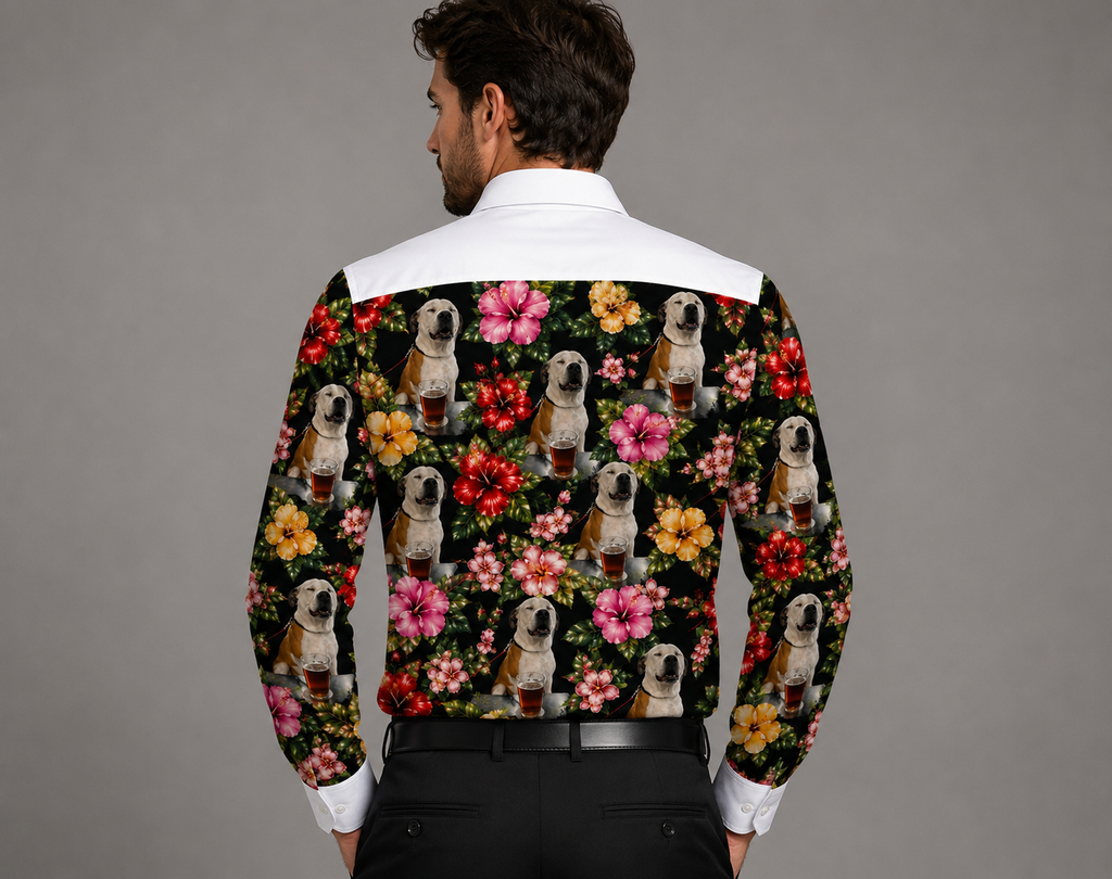 Custom Photo Hawaiian Dress Shirt 2