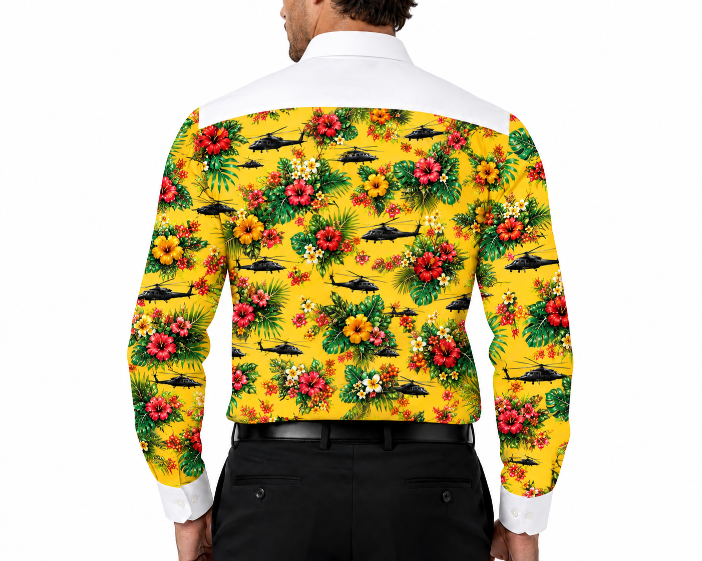 Custom Photo Hawaiian Dress Shirt